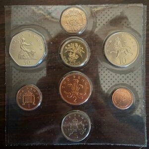 1984 British Coin Collection Set